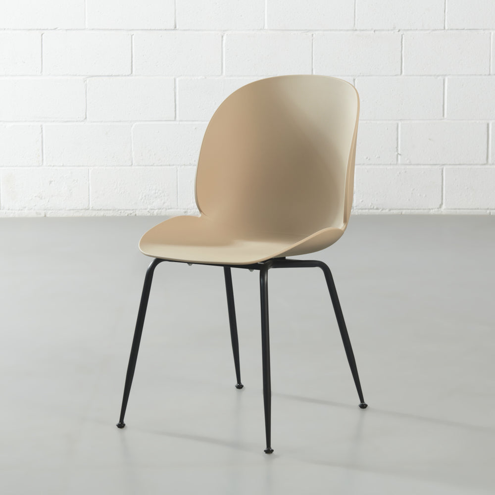 GEORGINA - Beige Dining Chair