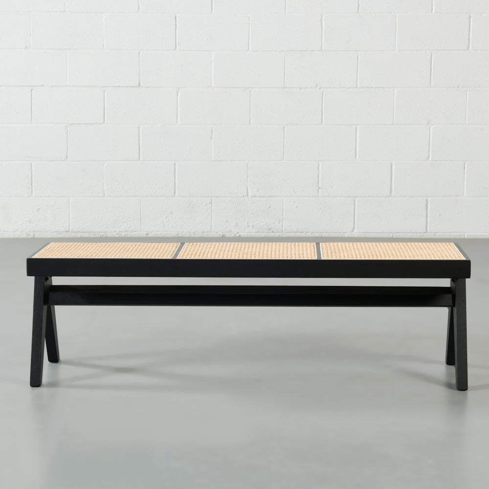 CAPELA - Black Wood Bench