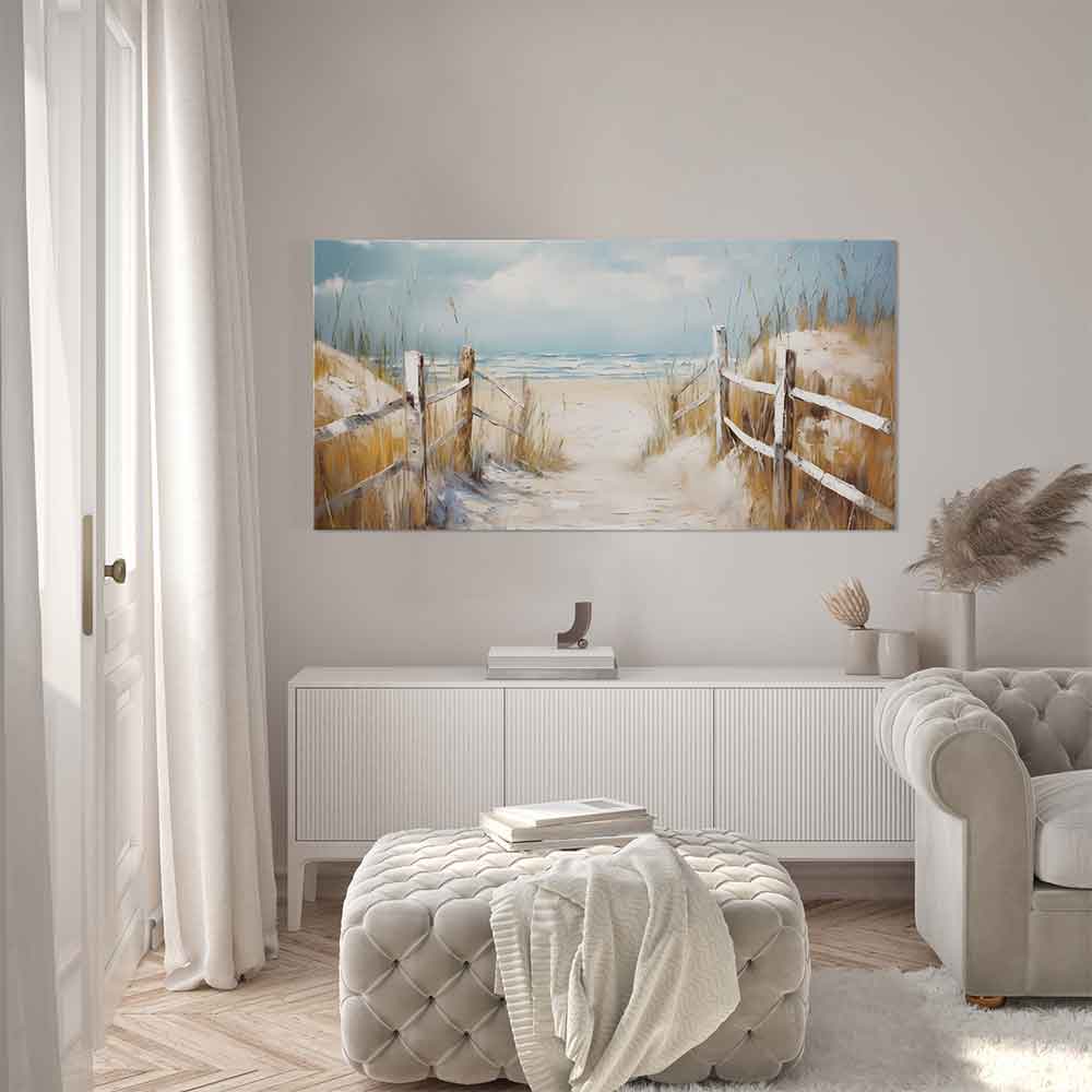 SEASCAPE - Printed Canvas (70x140)