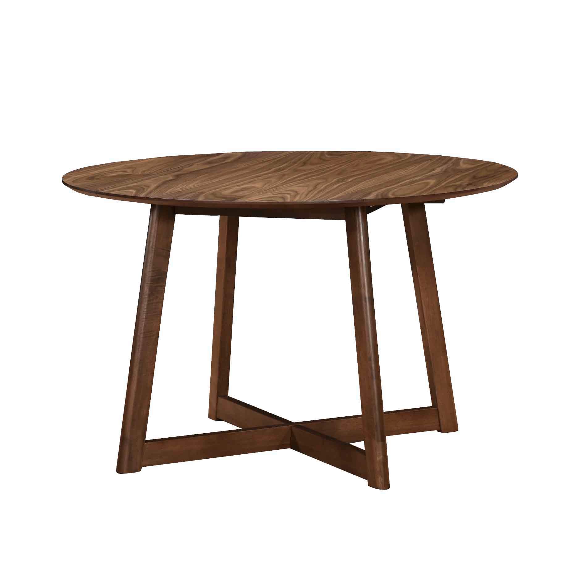 AURORA - Walnut Veneer Extendable Dining Table