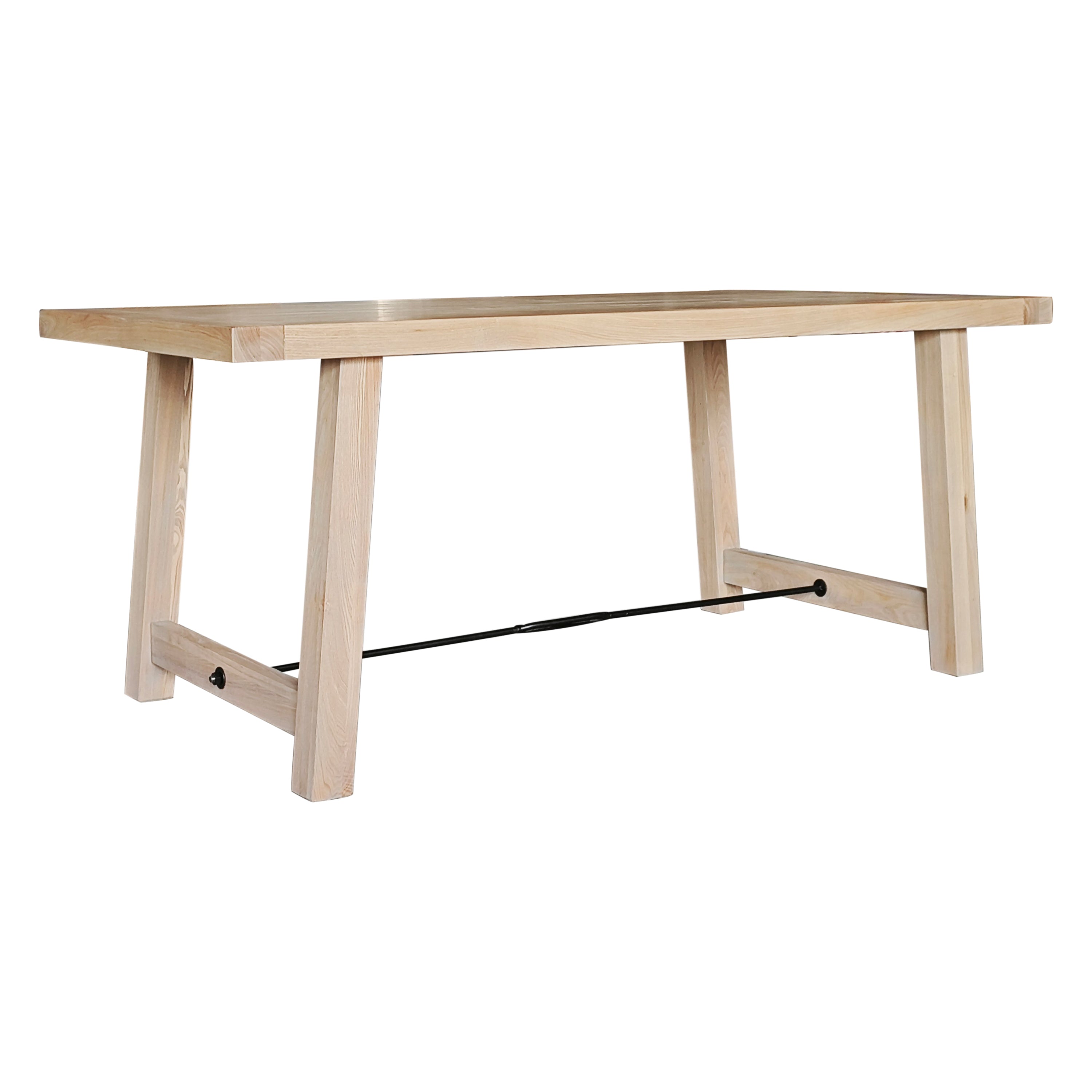 CONTRYSIDE - Oak Wood Farmhouse Dining Table