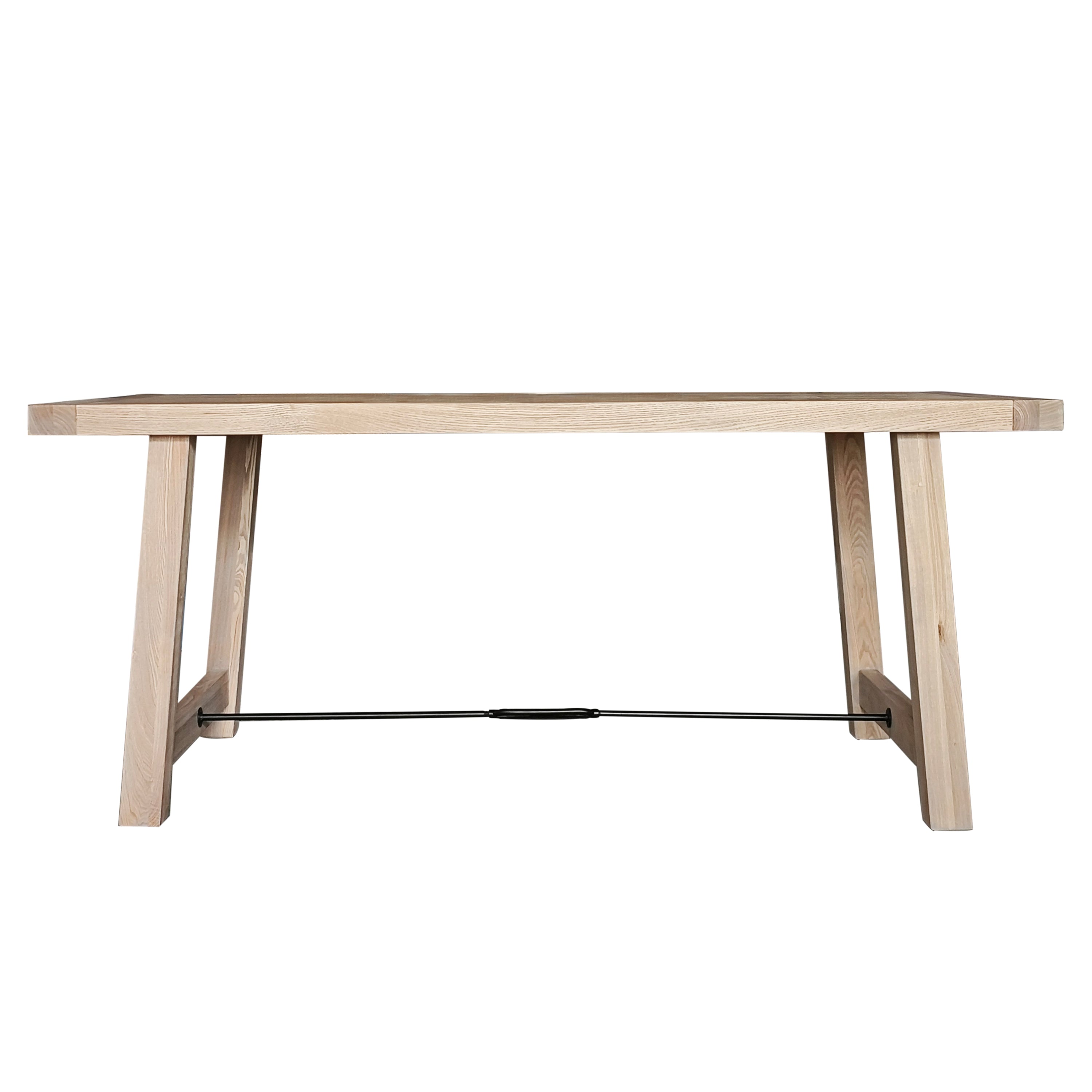 CONTRYSIDE - Oak Wood Farmhouse Dining Table