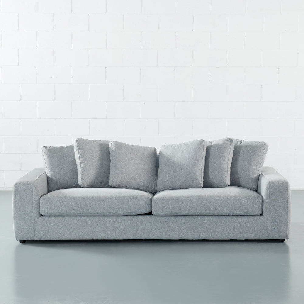 BRYCE - Grey Fabric Sofa