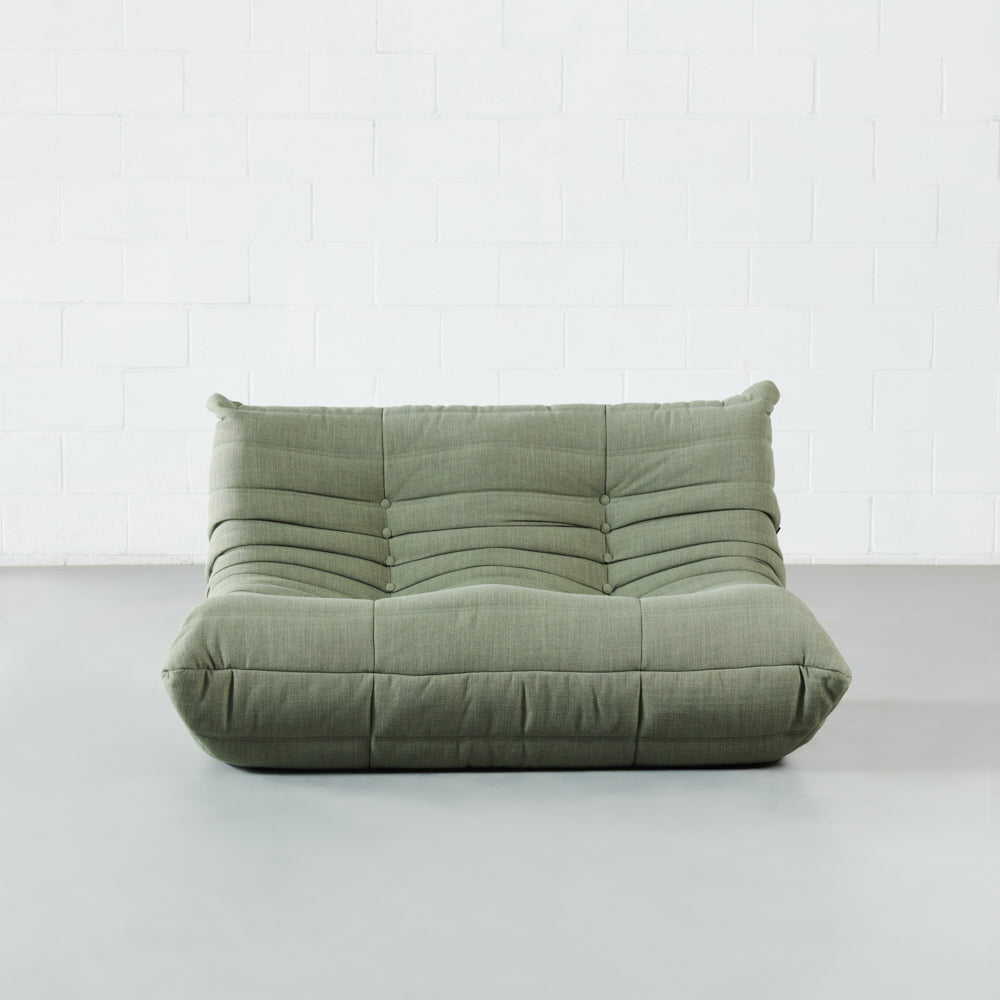 KABINE - Green Fabric Two Seater Module