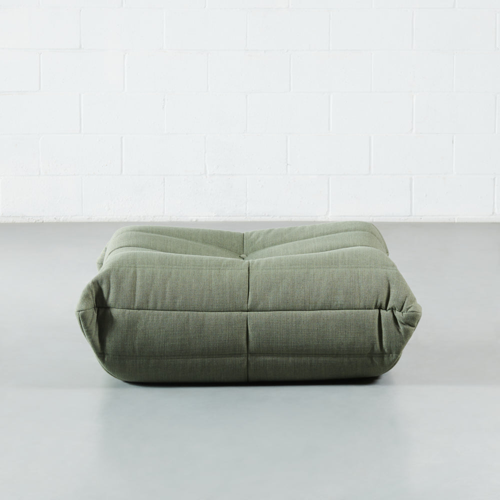 KABINE - Green Fabric Ottoman