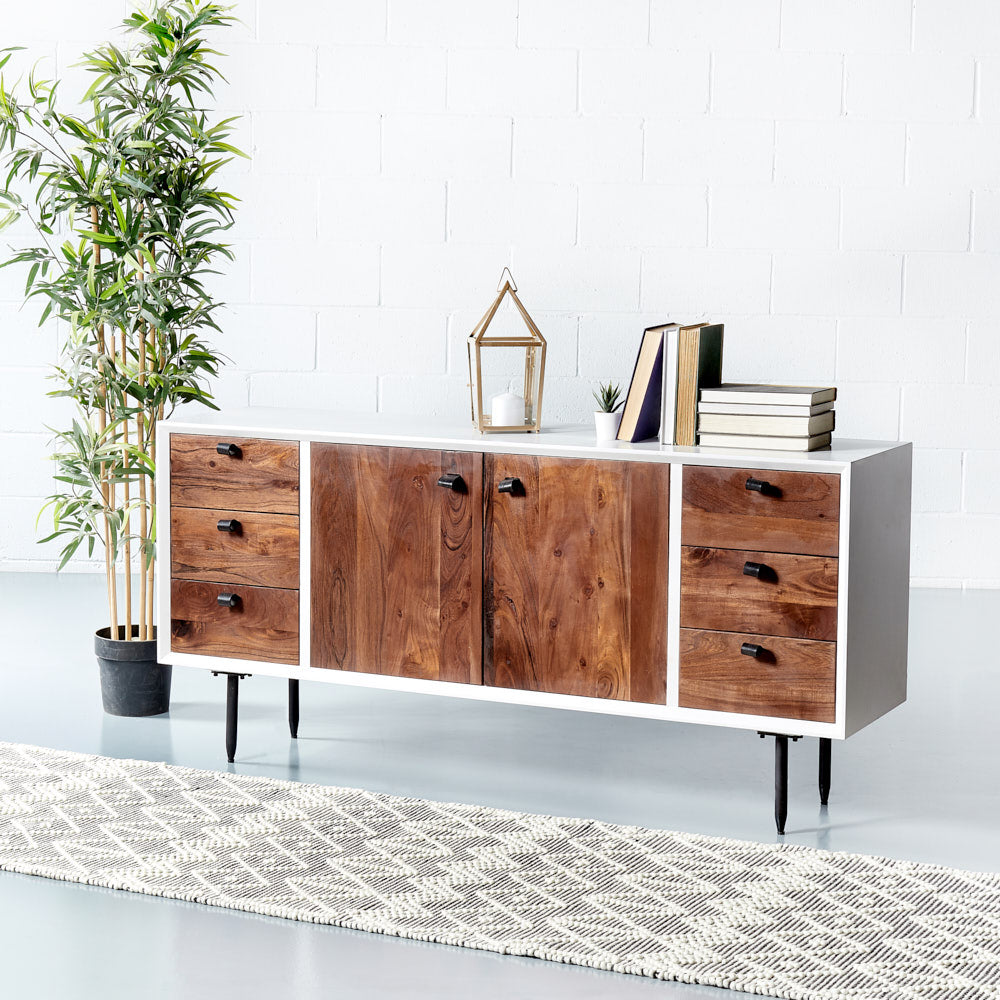 CHARDONNAY - Acacia Wood Sideboard