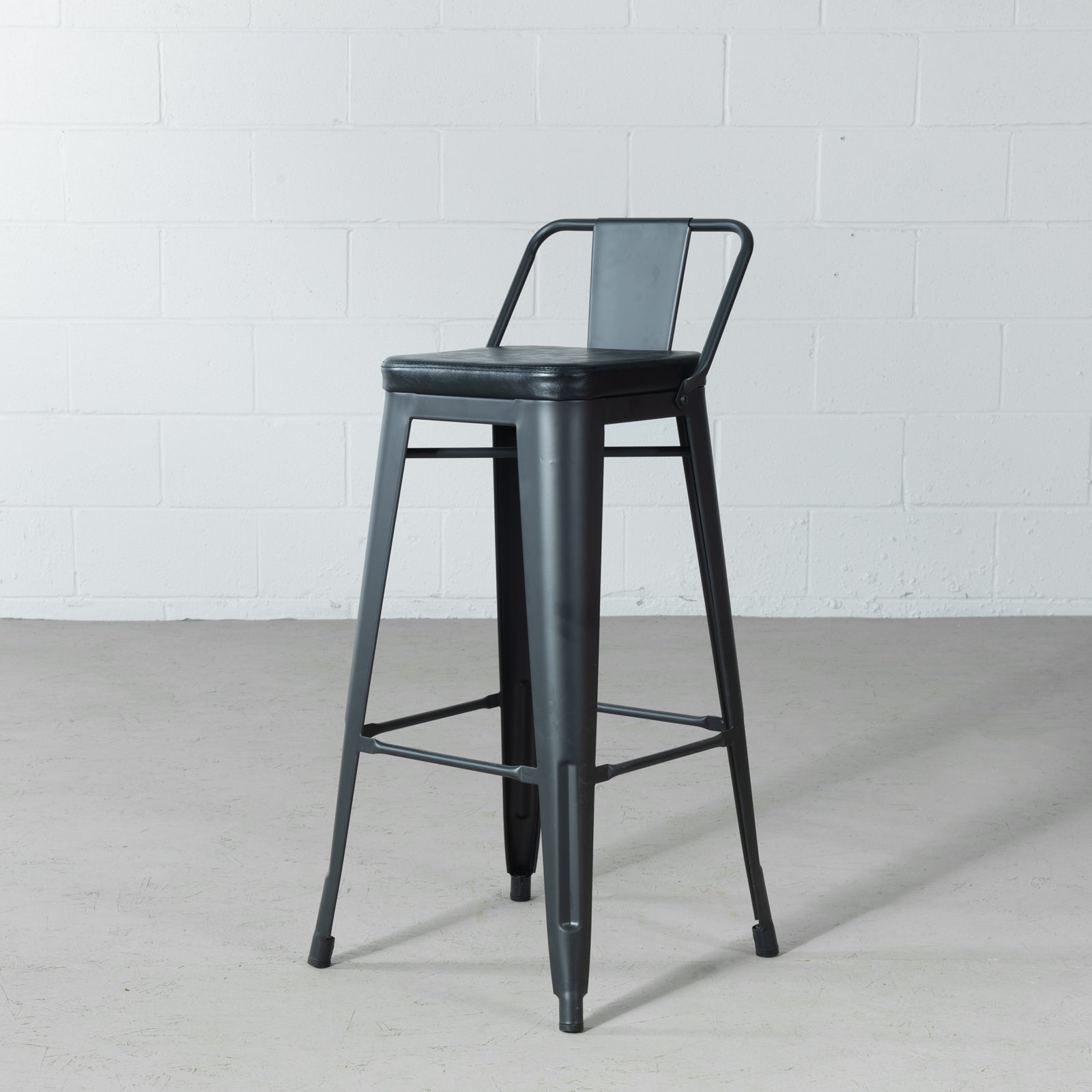 ARI - Black Bar Stool (75 cm)