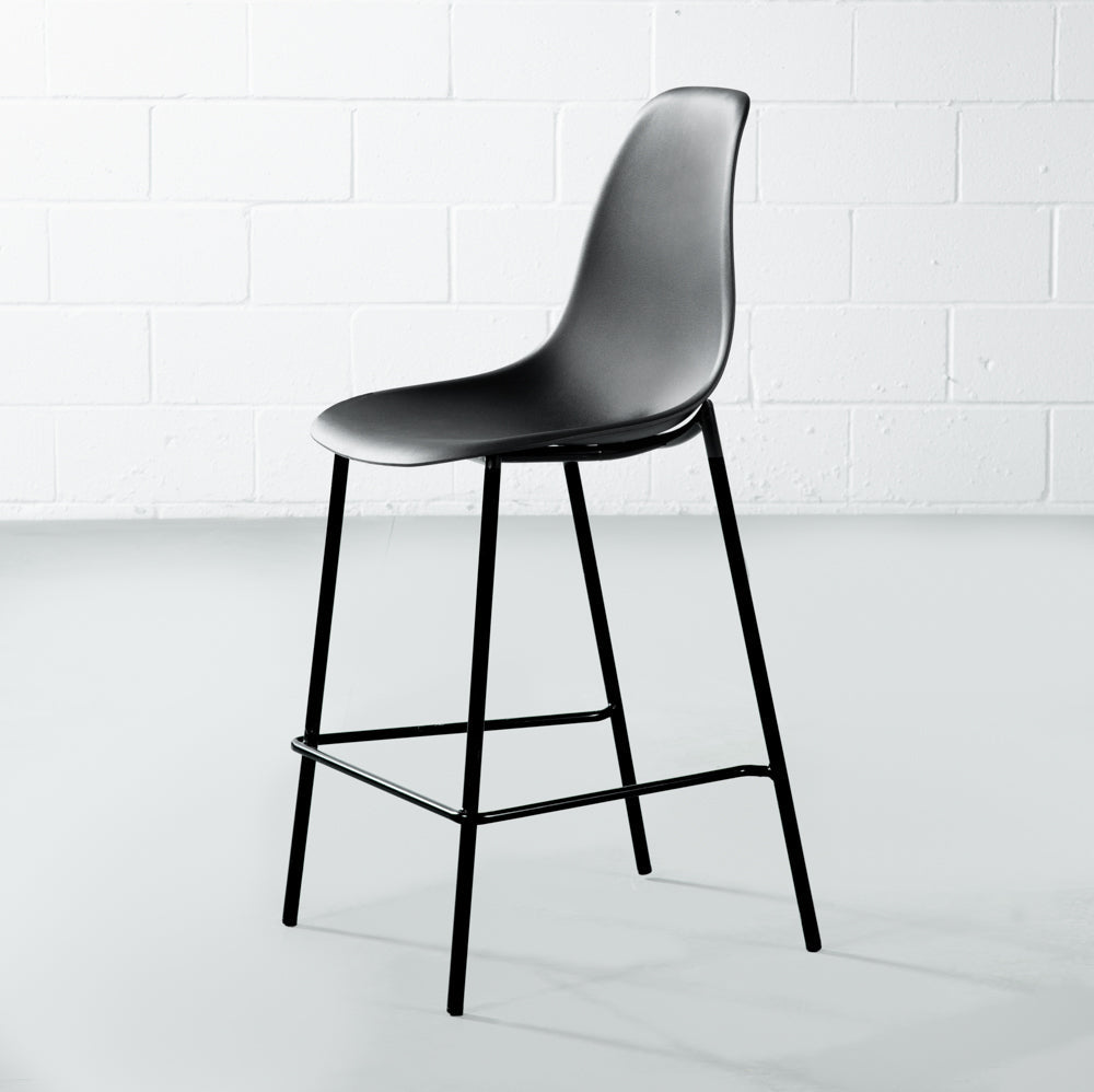 ELLEN - Black Counter Stool