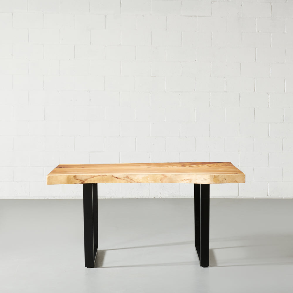 COMPAC - Suar Live Edge Table U Black